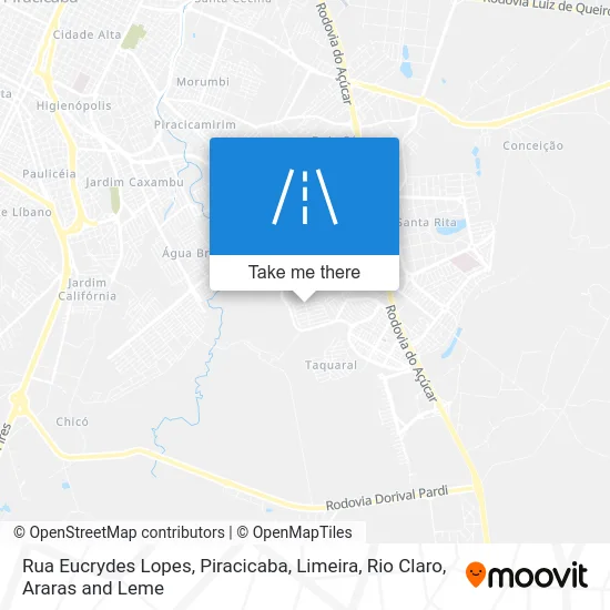 Rua Eucrydes Lopes map