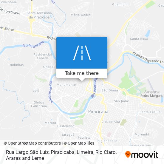 Rua Largo São Luiz map