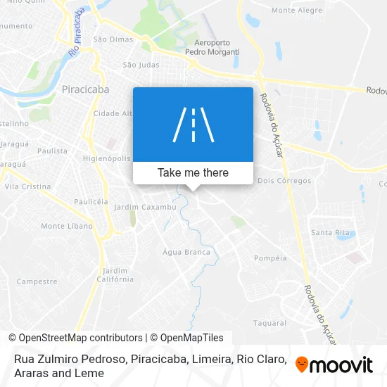 Rua Zulmiro Pedroso map