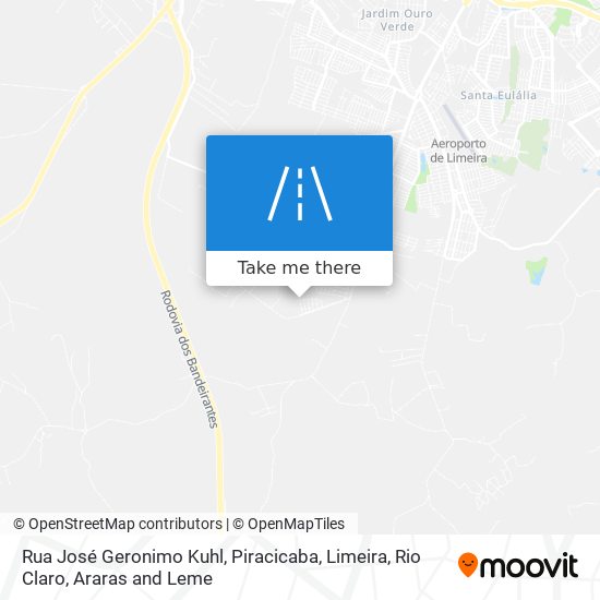 Rua José Geronimo Kuhl map