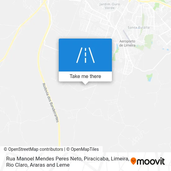 Rua Manoel Mendes Peres Neto map