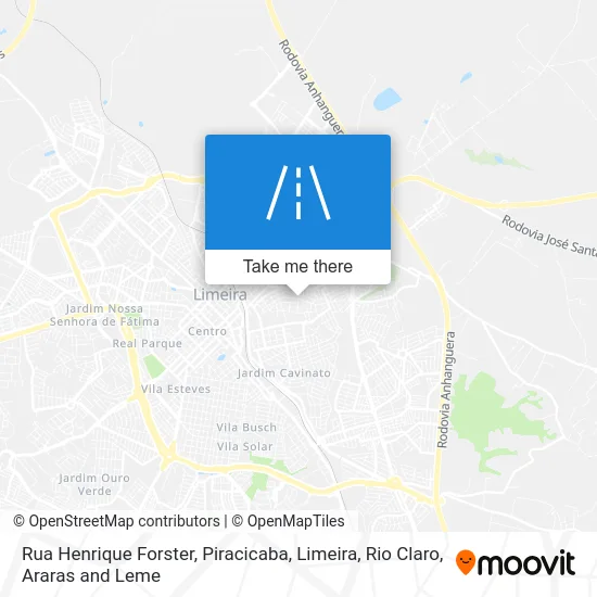 Rua Henrique Forster map