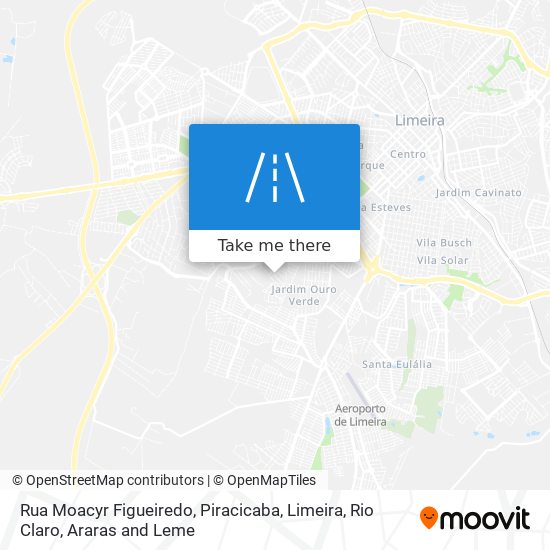 Mapa Rua Moacyr Figueiredo