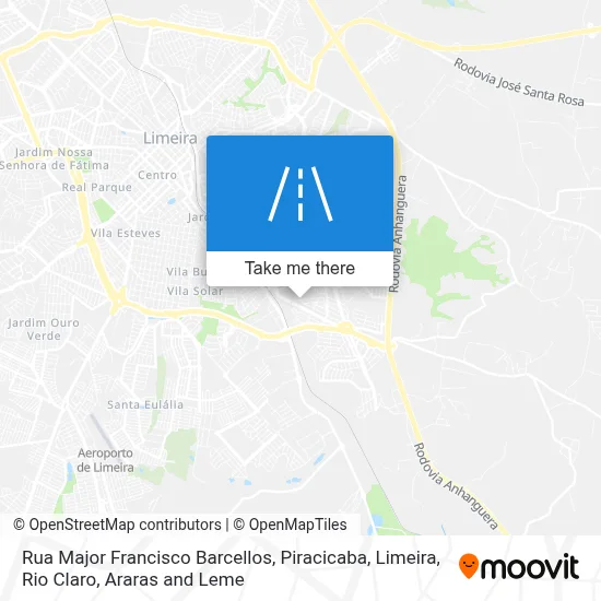 Rua Major Francisco Barcellos map