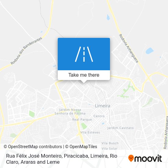 Rua Félix José Monteiro map