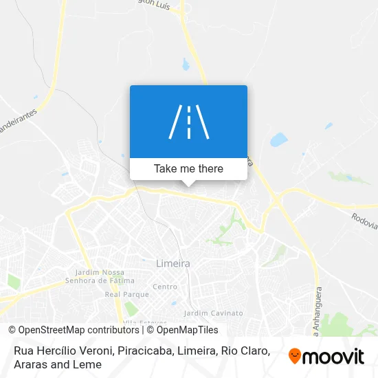 Rua Hercílio Veroni map