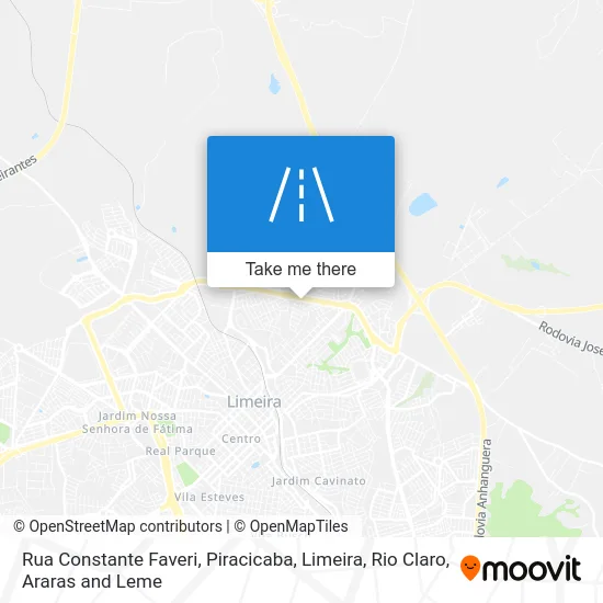 Rua Constante Faveri map