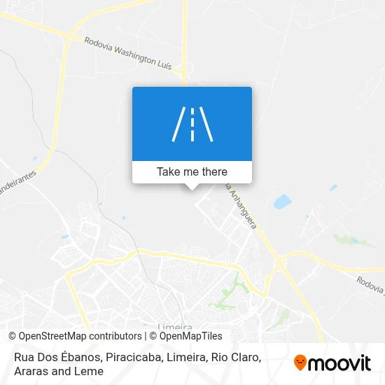 Rua Dos Ébanos map