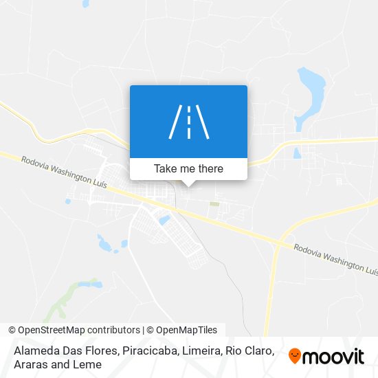 Alameda Das Flores map