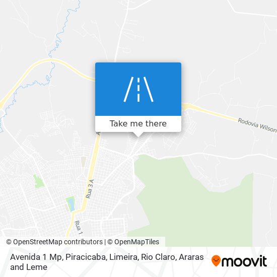 Mapa Avenida 1 Mp