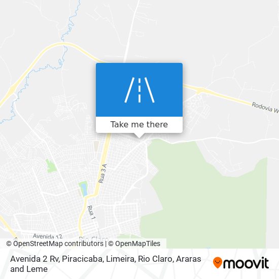 Avenida 2 Rv map