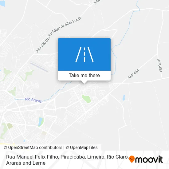 Rua Manuel Felix Filho map