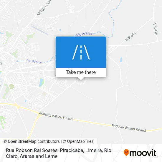 Rua Robson Rai Soares map