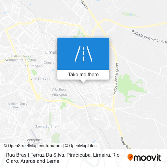 Rua Brasil Ferraz Da Silva map