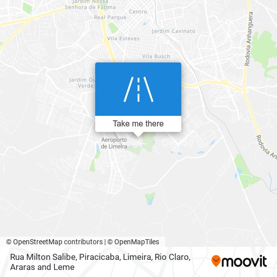 Rua Milton Salibe map