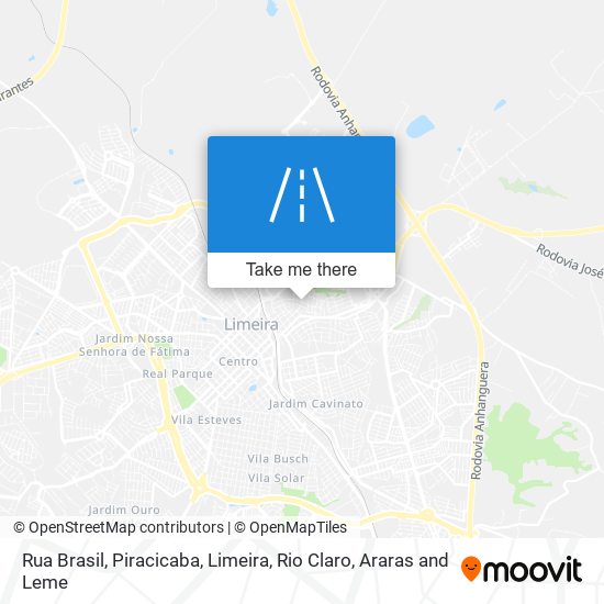 Rua Brasil map