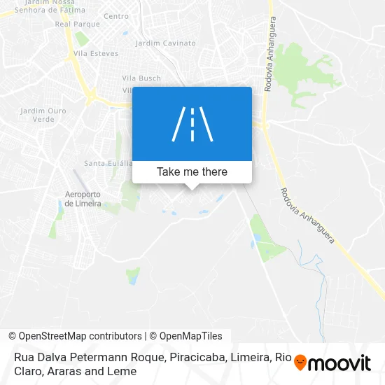 Rua Dalva Petermann Roque map