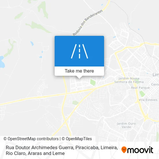Rua Doutor Archimedes Guerra map