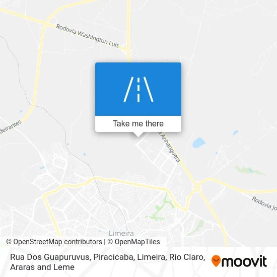 Rua Dos Guapuruvus map