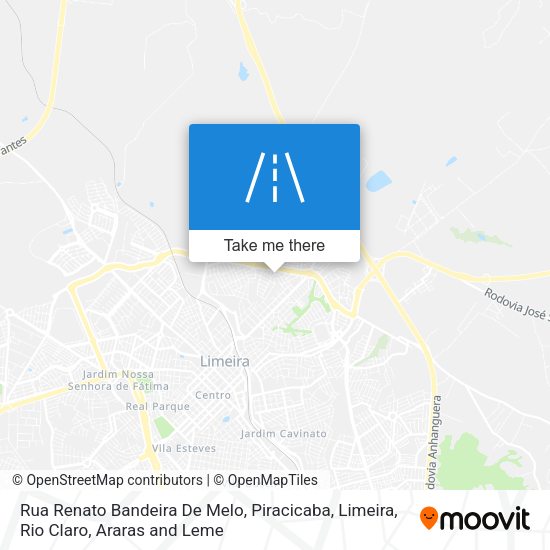 Rua Renato Bandeira De Melo map
