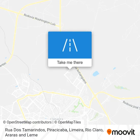 Rua Dos Tamarindos map