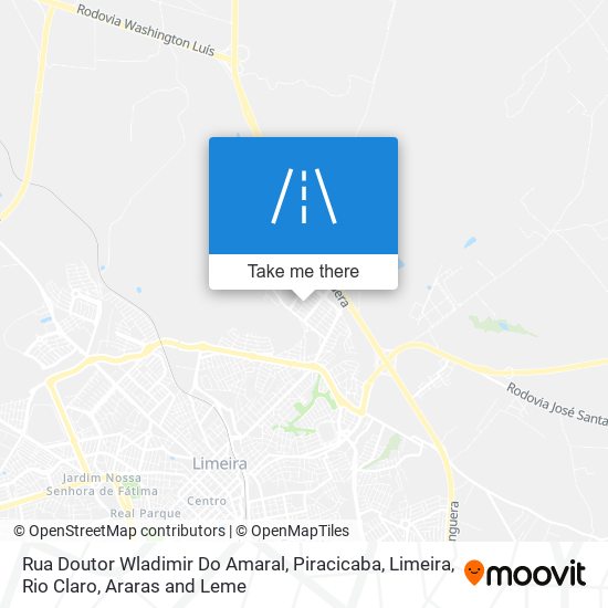 Rua Doutor Wladimir Do Amaral map