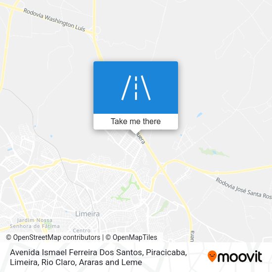 Avenida Ismael Ferreira Dos Santos map