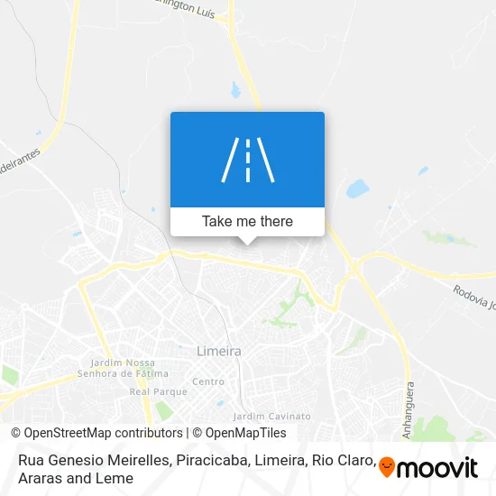 Rua Genesio Meirelles map