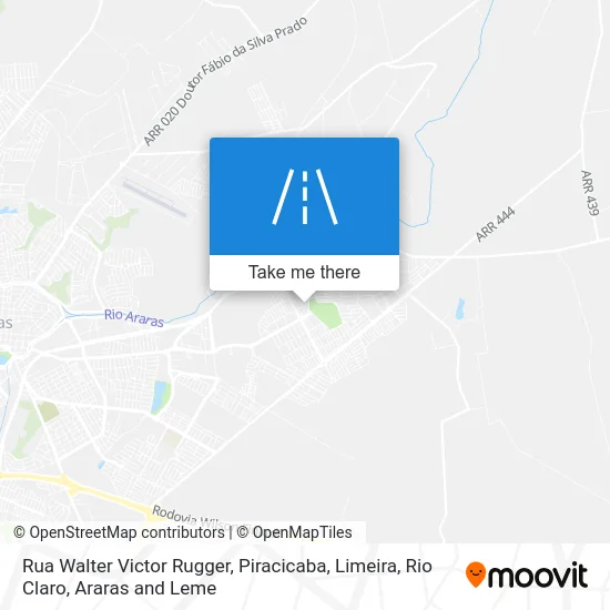 Rua Walter Victor Rugger map