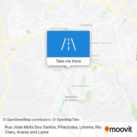 Rua José Mota Dos Santos map