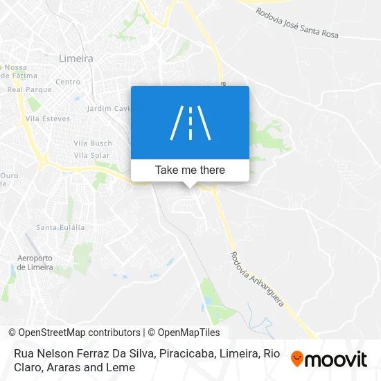 Rua Nelson Ferraz Da Silva map