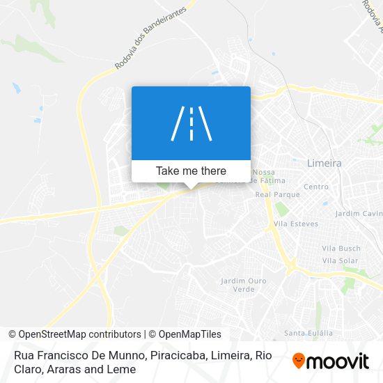Rua Francisco De Munno map