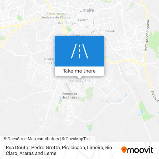 Rua Doutor Pedro Grotta map