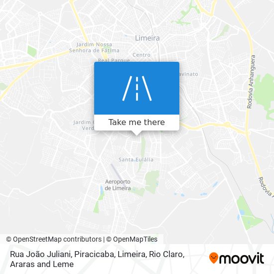 Mapa Rua João Juliani