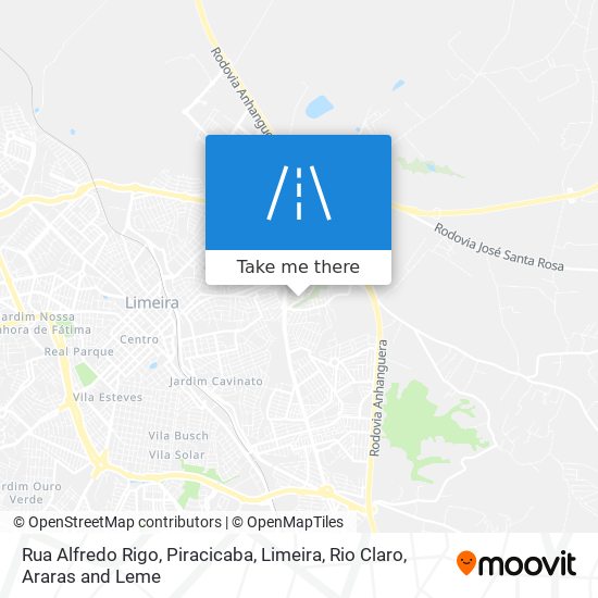 Rua Alfredo Rigo map