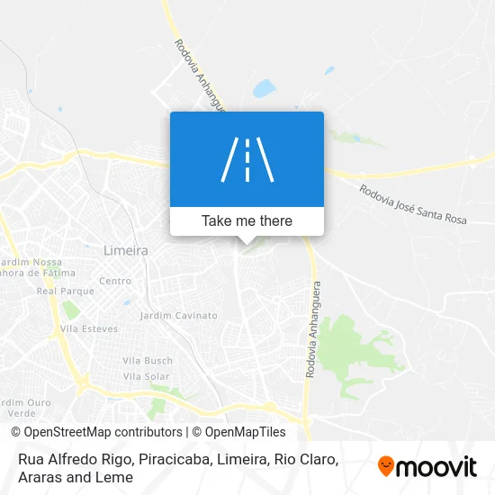 Rua Alfredo Rigo map