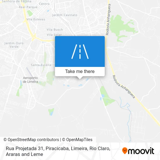 Rua Projetada 31 map