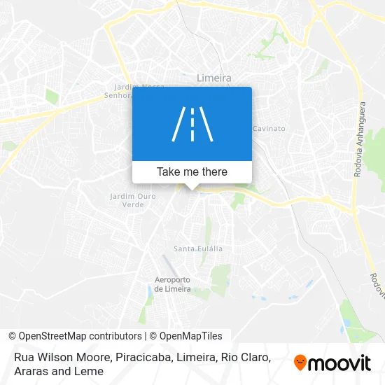 Rua Wilson Moore map