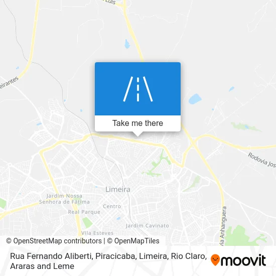 Rua Fernando Aliberti map