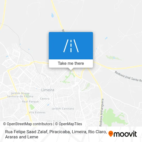 Rua Felipe Saad Zalaf map
