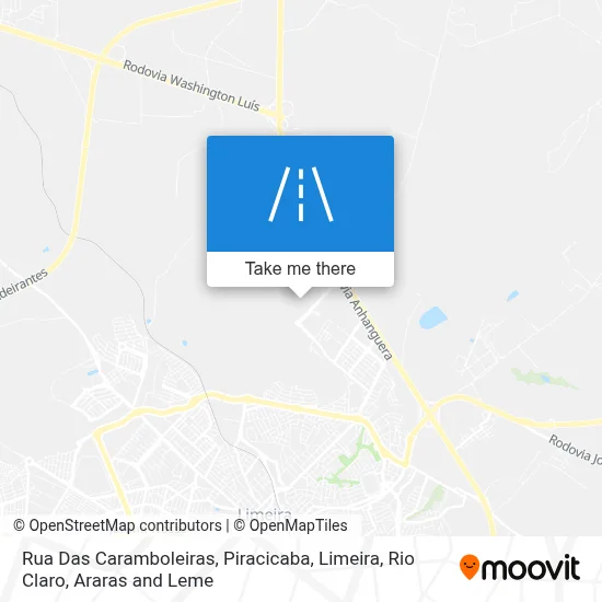 Rua Das Caramboleiras map