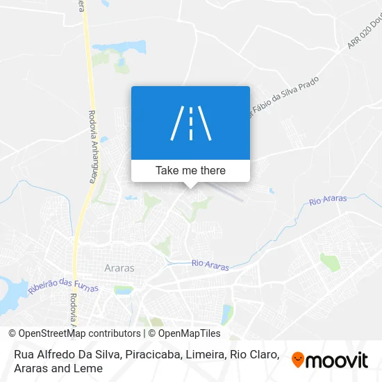 Rua Alfredo Da Silva map