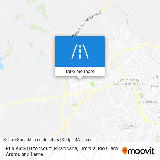 Rua Alceu Bitencourt map