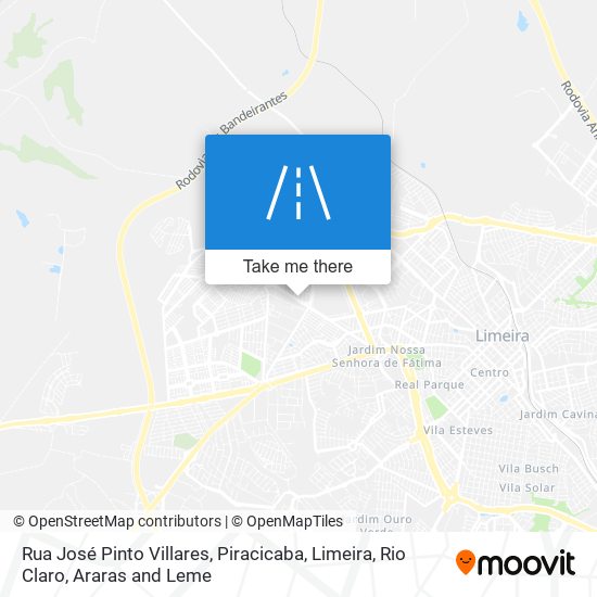 Rua José Pinto Villares map