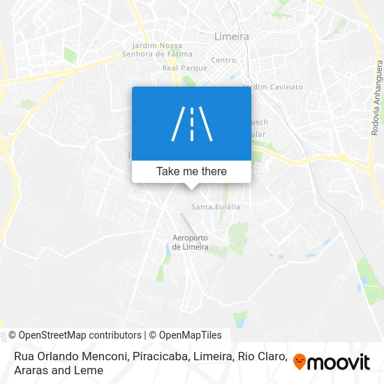 Rua Orlando Menconi map