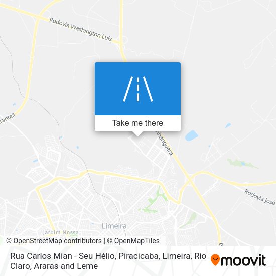 Rua Carlos Mian - Seu Hélio map