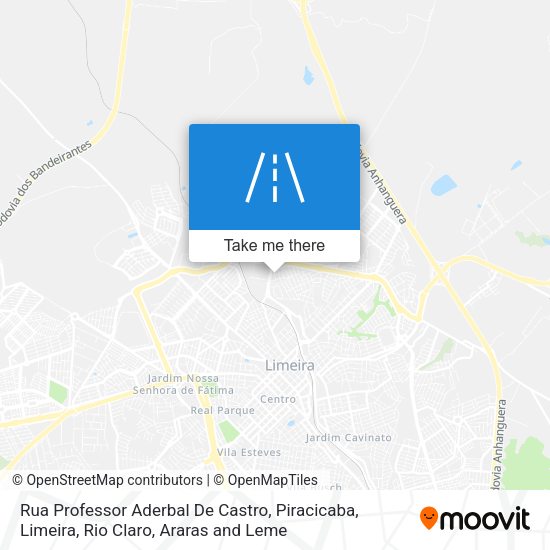 Rua Professor Aderbal De Castro map