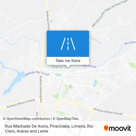 Rua Machado De Assis map