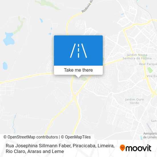 Rua Josephina Sillmann Faber map
