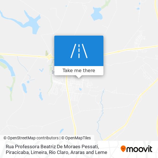 Rua Professora Beatriz De Moraes Pessati map